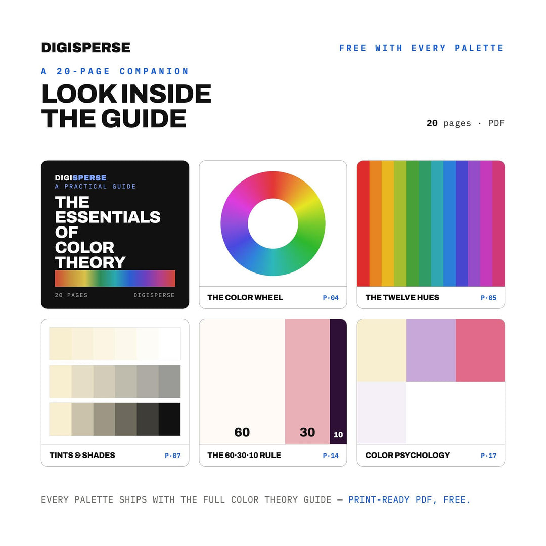 Strawberry Moon Color Palette | 30 Colors | Hex RGB CMYK | Procreate Swatches + ASE | Digital Download