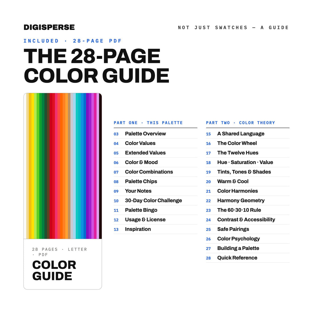 Rio Carnival Color Palette | 30 Colors | Hex RGB CMYK | Color Guide | Procreate Swatches + ASE | Digital Download