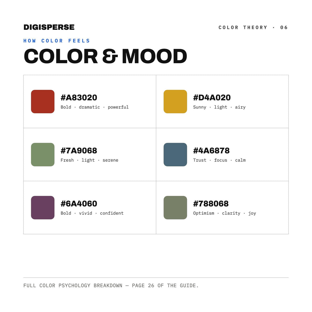 First Day of Autumn Color Palette | 30 Procreate Swatches, HEX, RGB, CMYK (Digital Download)