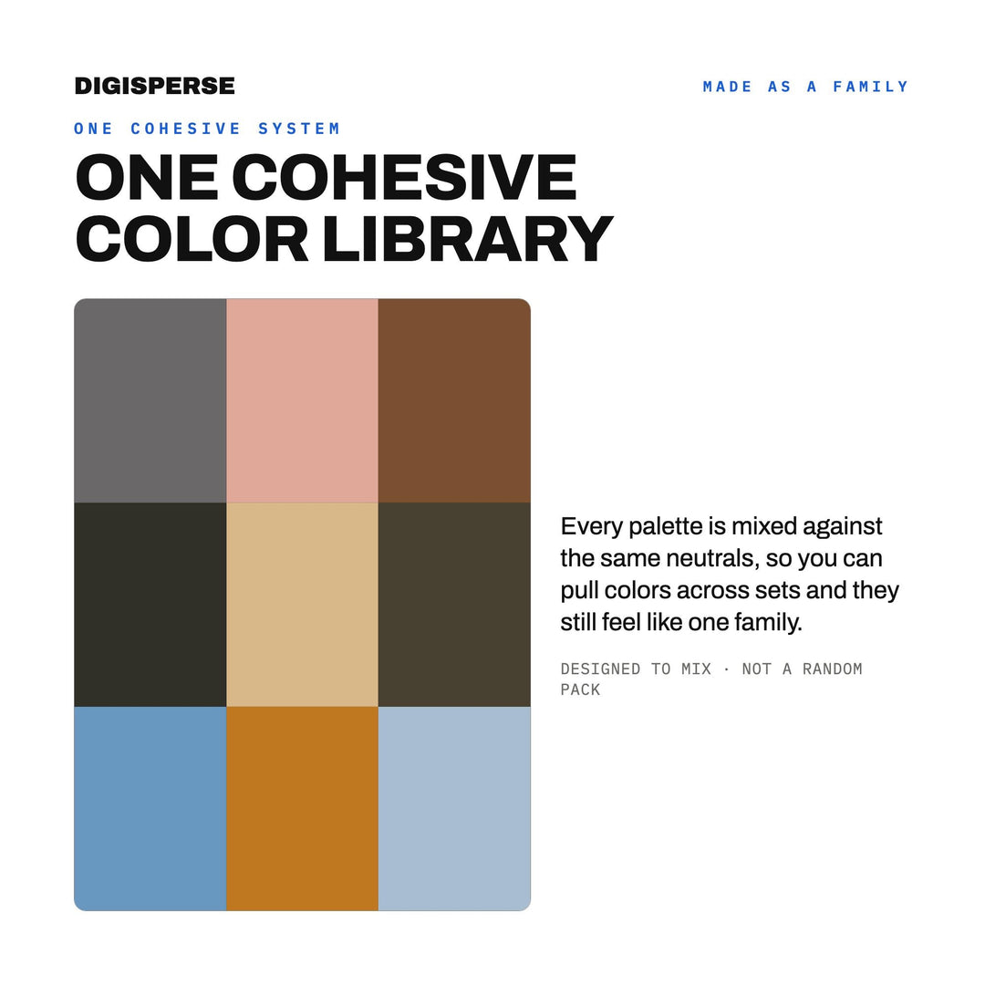 Colonial America Color Scheme Collection, 12 Founding Era Ink Palettes for History Buffs, Heritage Branding and Antique Decor