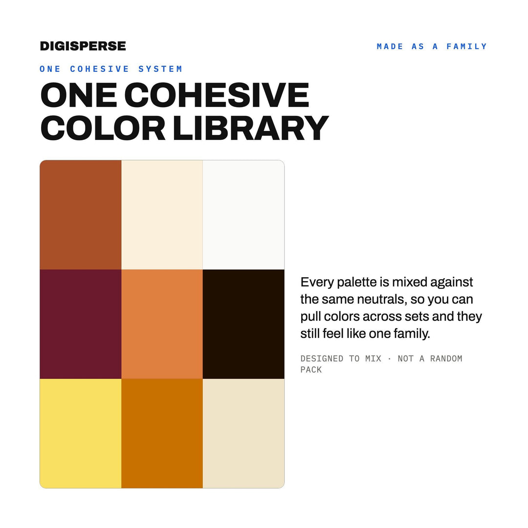 Pastry Shop Color Scheme Set, 10 Bakery Case Palettes for Cafe Menus, Food Blog Styling and Sweet Packaging Design