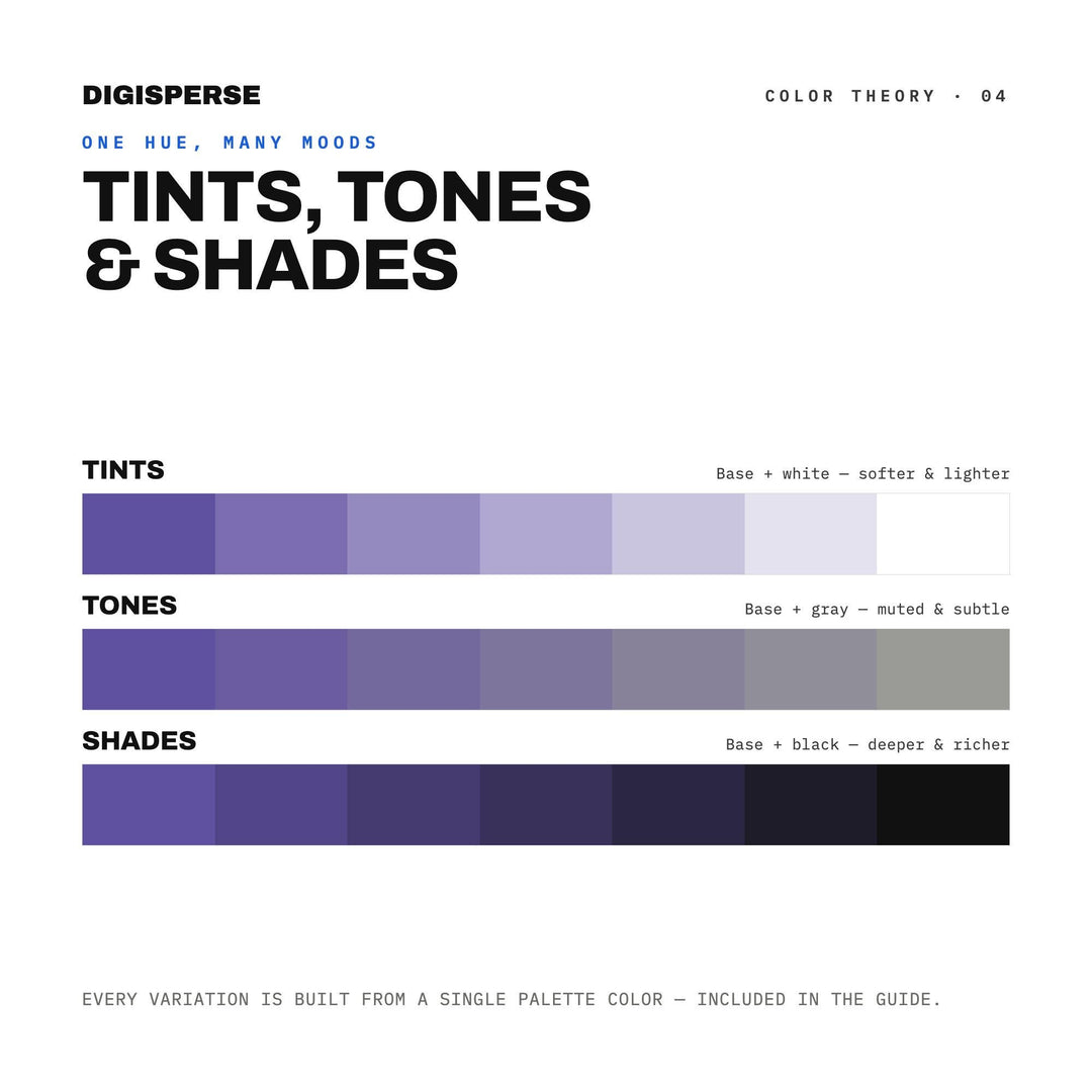 Lavender Farm Peak Color Palette | 30 Procreate Swatches, ASE, PDF (Digital Download)