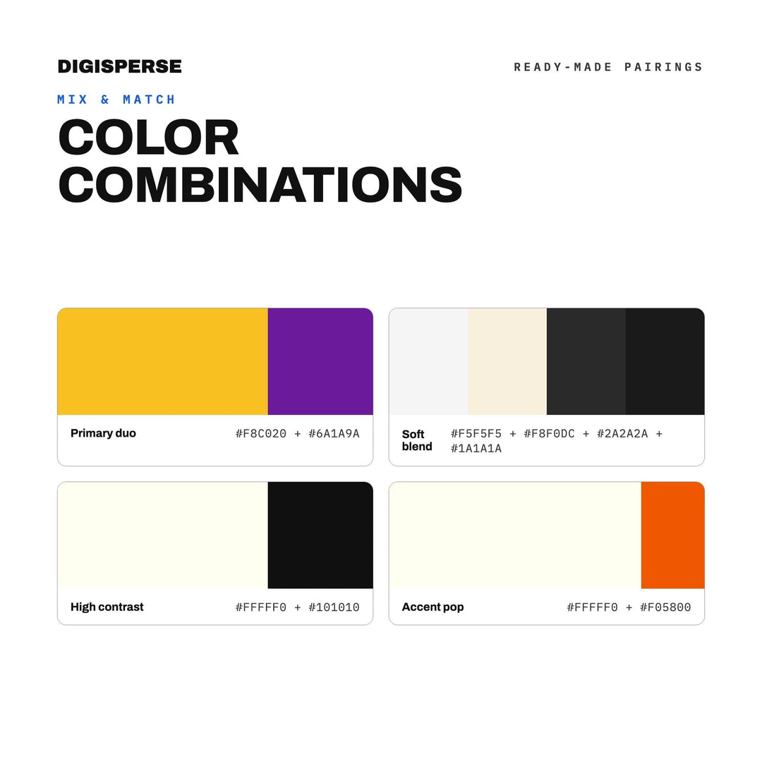 Candy Corn Classic Color Palette | 30 Procreate Swatches, ASE, RGB, CMYK (Digital Download)