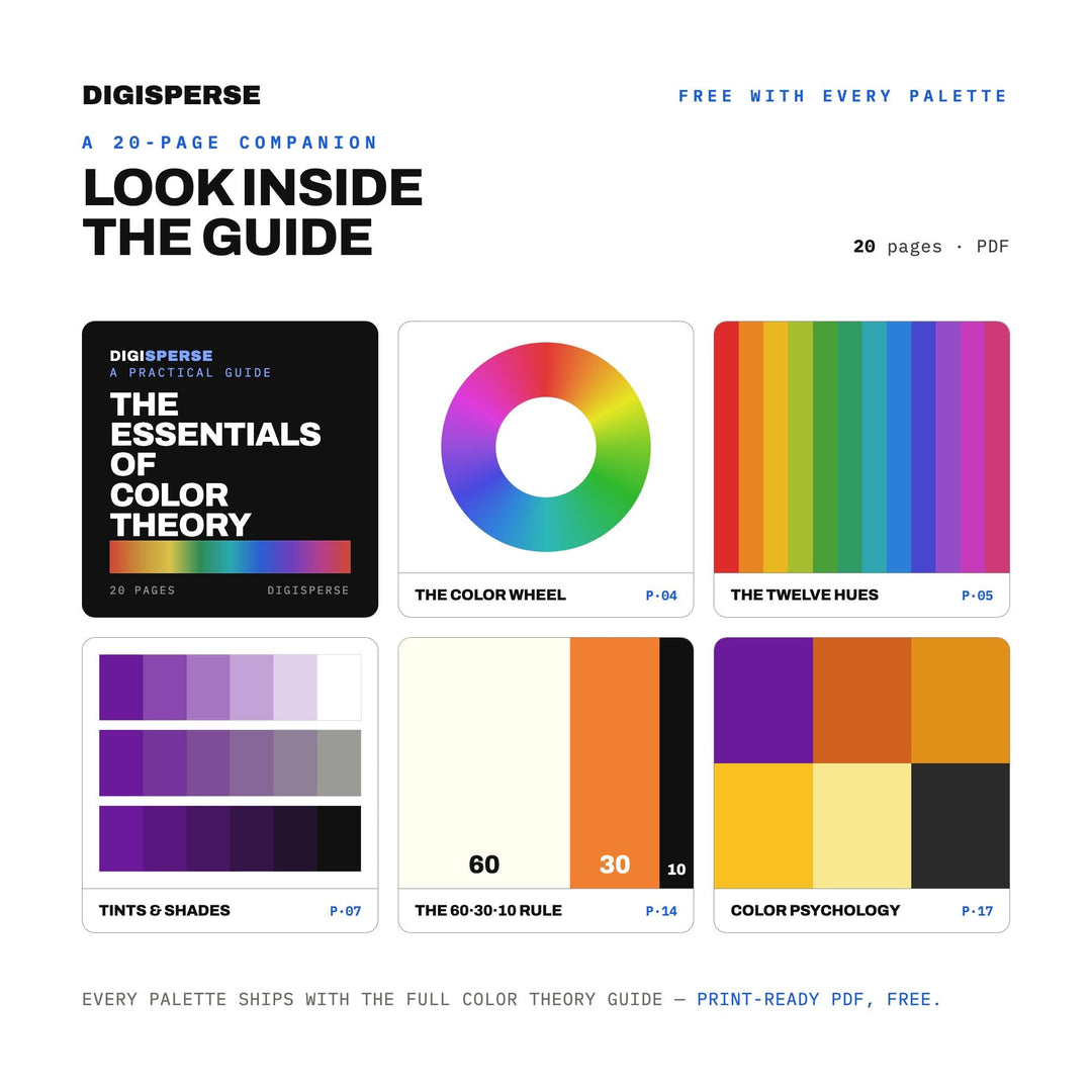Candy Corn Classic Color Palette | 30 Procreate Swatches, ASE, RGB, CMYK (Digital Download)