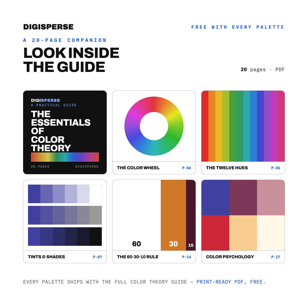 Jammy Preserve Color Palette | 30 Procreate Swatches, Hex, RGB, CMYK (Digital Download)