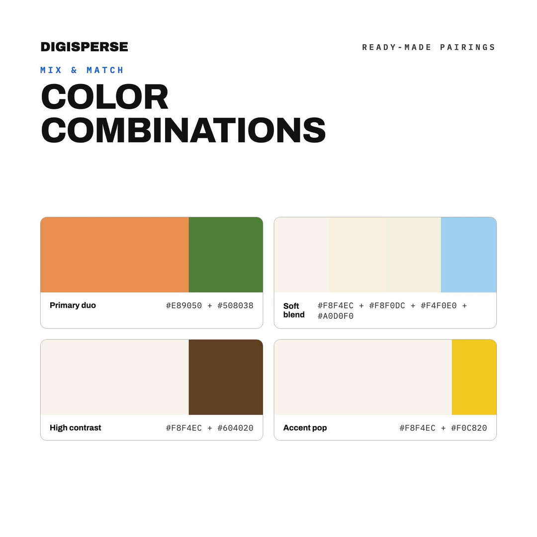 Hammock Siesta Color Palette | 30 Colors | Hex RGB CMYK | Procreate Swatches + ASE | Digital Download