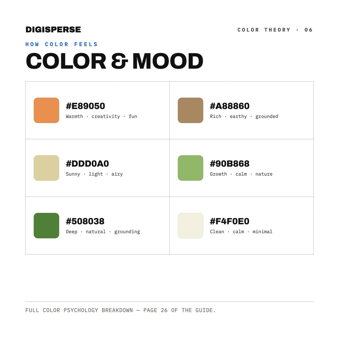 Hammock Siesta Color Palette | 30 Colors | Hex RGB CMYK | Procreate Swatches + ASE | Digital Download