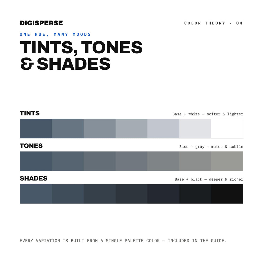 Lightning Strike Color Palette | 30 Colors | Hex RGB CMYK | Color Guide | Procreate Swatches + ASE | Digital Download