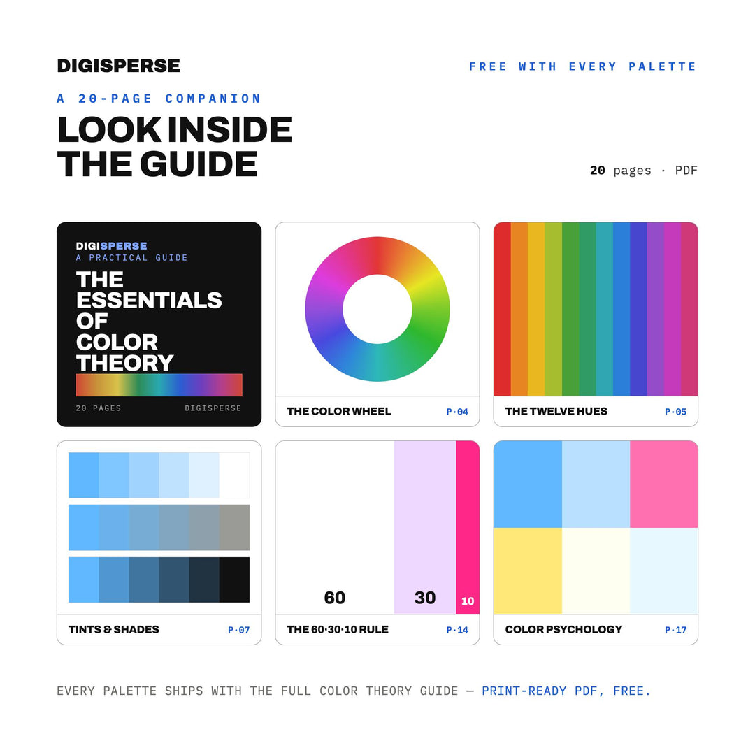 Cotton Candy Color Palette | 30 Procreate Swatches, ASE, PDF Guide (Digital Download)