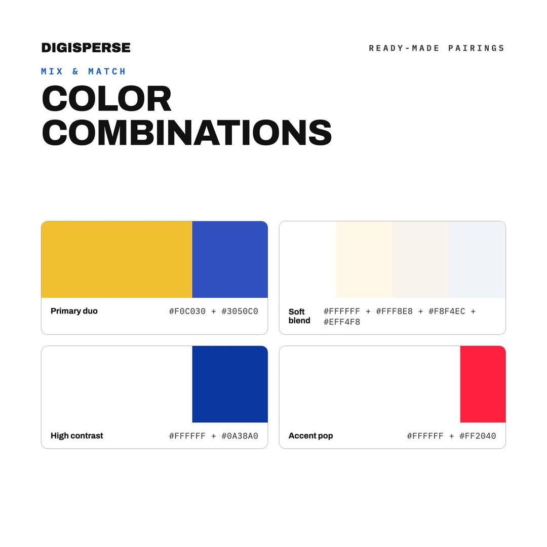 Red, White & Blue Popsicle Color Palette | 30 Colors | Hex RGB CMYK | Procreate Swatches + ASE | Digital Download