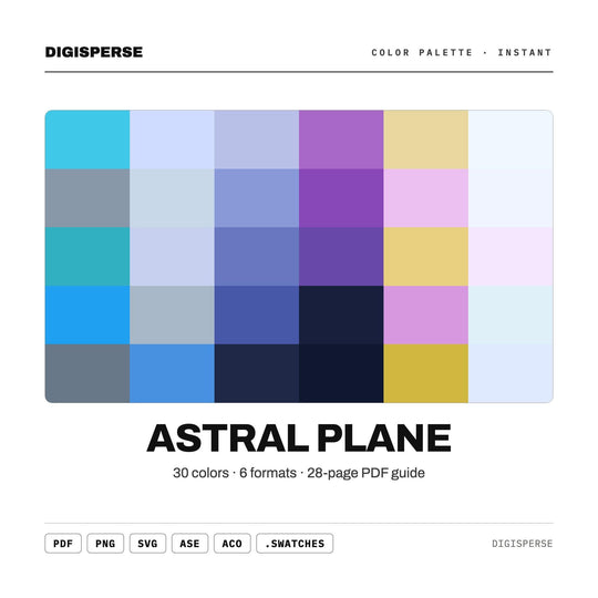 Astral Plane color palette — main preview