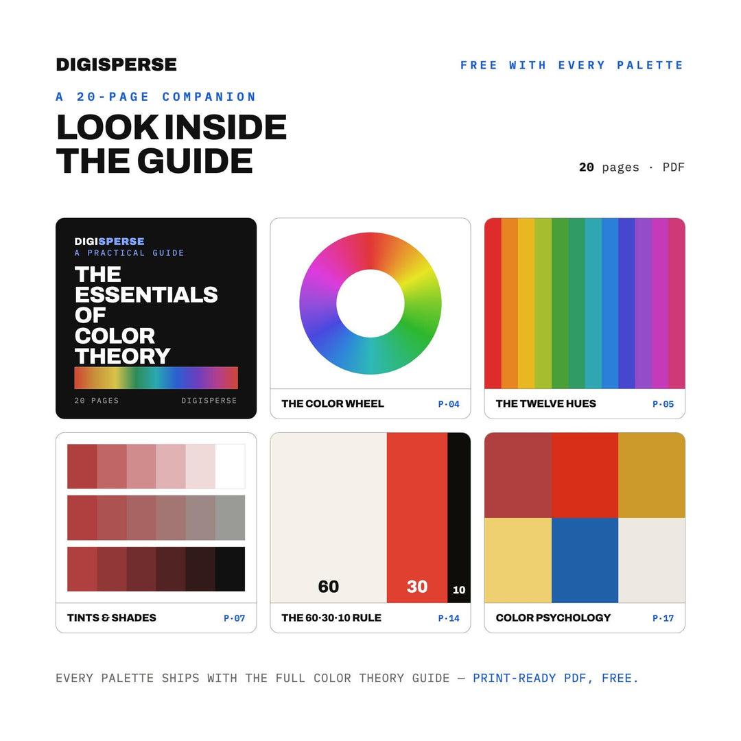 Rich Classical Color Palette for Portrait Painting Art and Fine Studio Branding, 30 Oil Paint Hues, Procreate Swatches