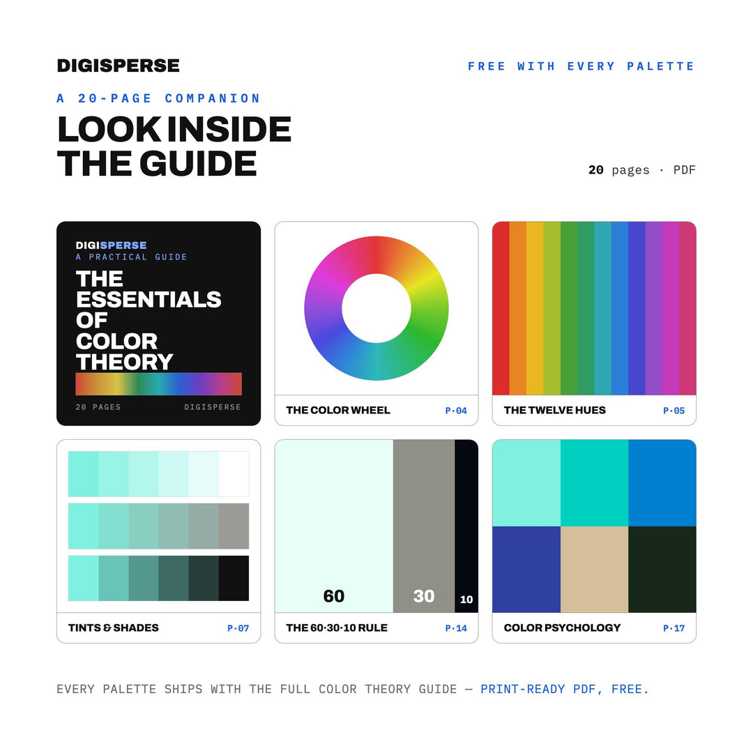 Bioluminescent Bay Color Palette | 30 Colors | Hex RGB CMYK | Procreate Swatches + ASE | Digital Download