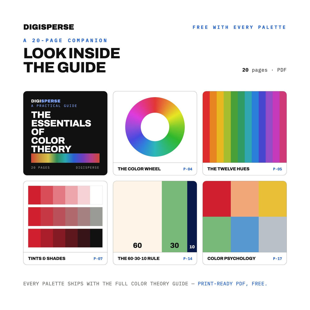 Fourth of July Morning Color Palette | 30 Colors | Hex RGB CMYK | Procreate Swatches + ASE | Digital Download