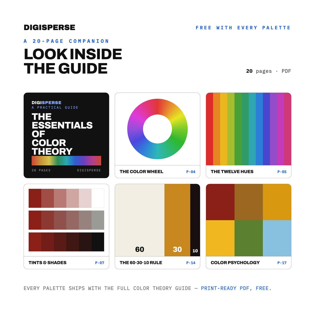 Sunflower Patch July Color Palette | 30 Colors | Hex RGB CMYK | Procreate Swatches + ASE | Digital Download