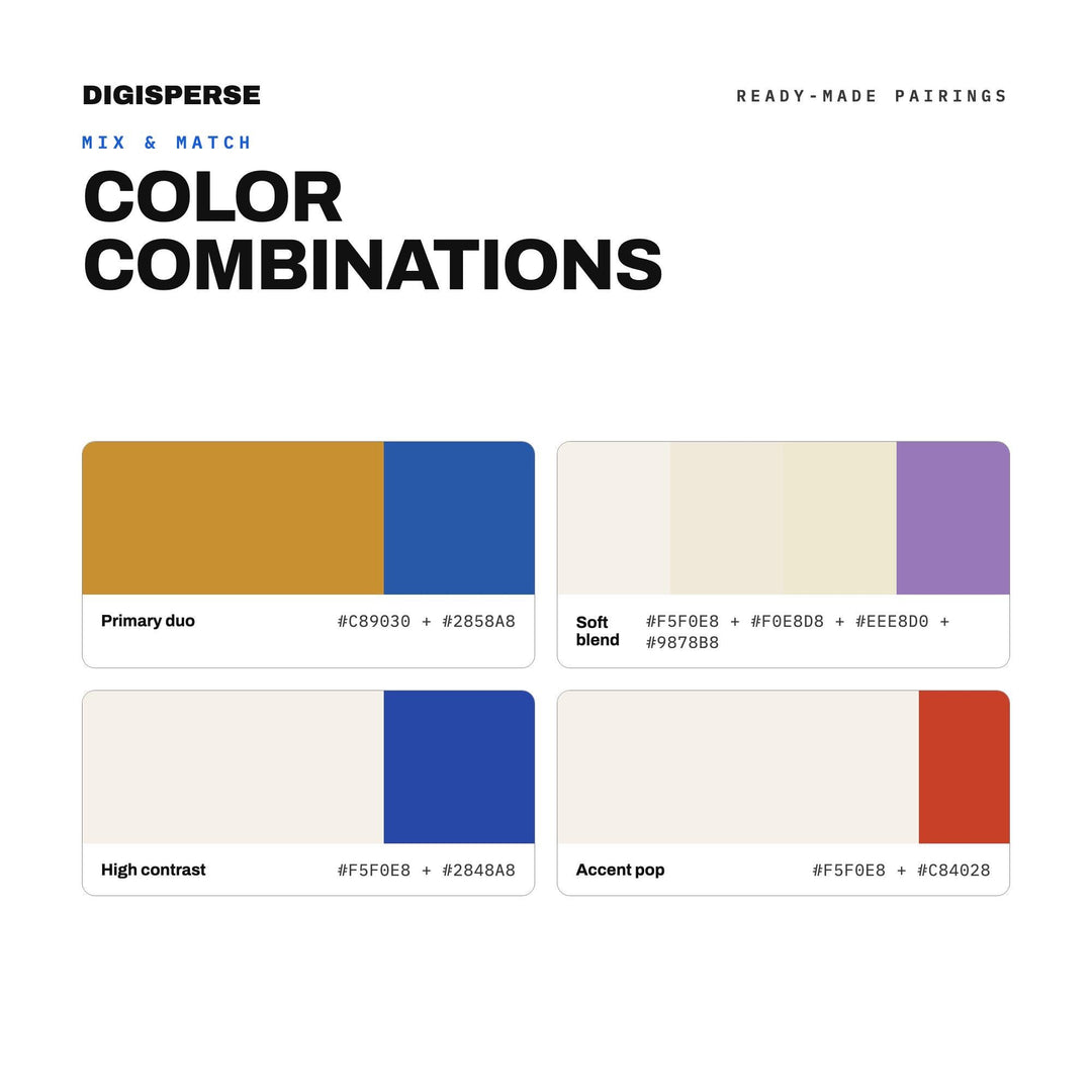 Art Nouveau Color Palette | 30 Colors | Hex RGB CMYK | Color Guide | Procreate Swatches + ASE | Digital Download