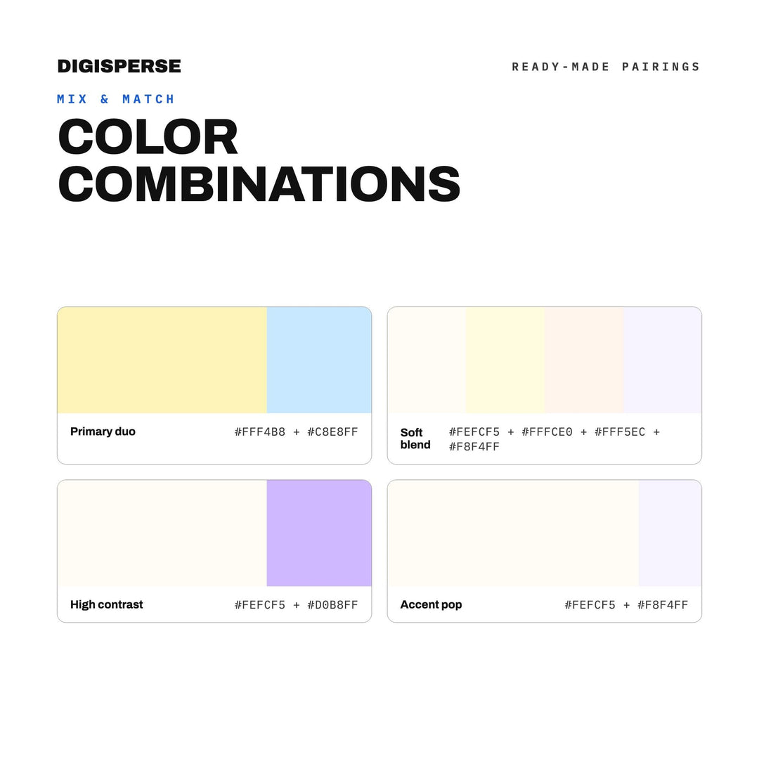 Anime Pastel Color Palette | 30 Procreate Swatches, HEX, RGB, CMYK (Digital Download)
