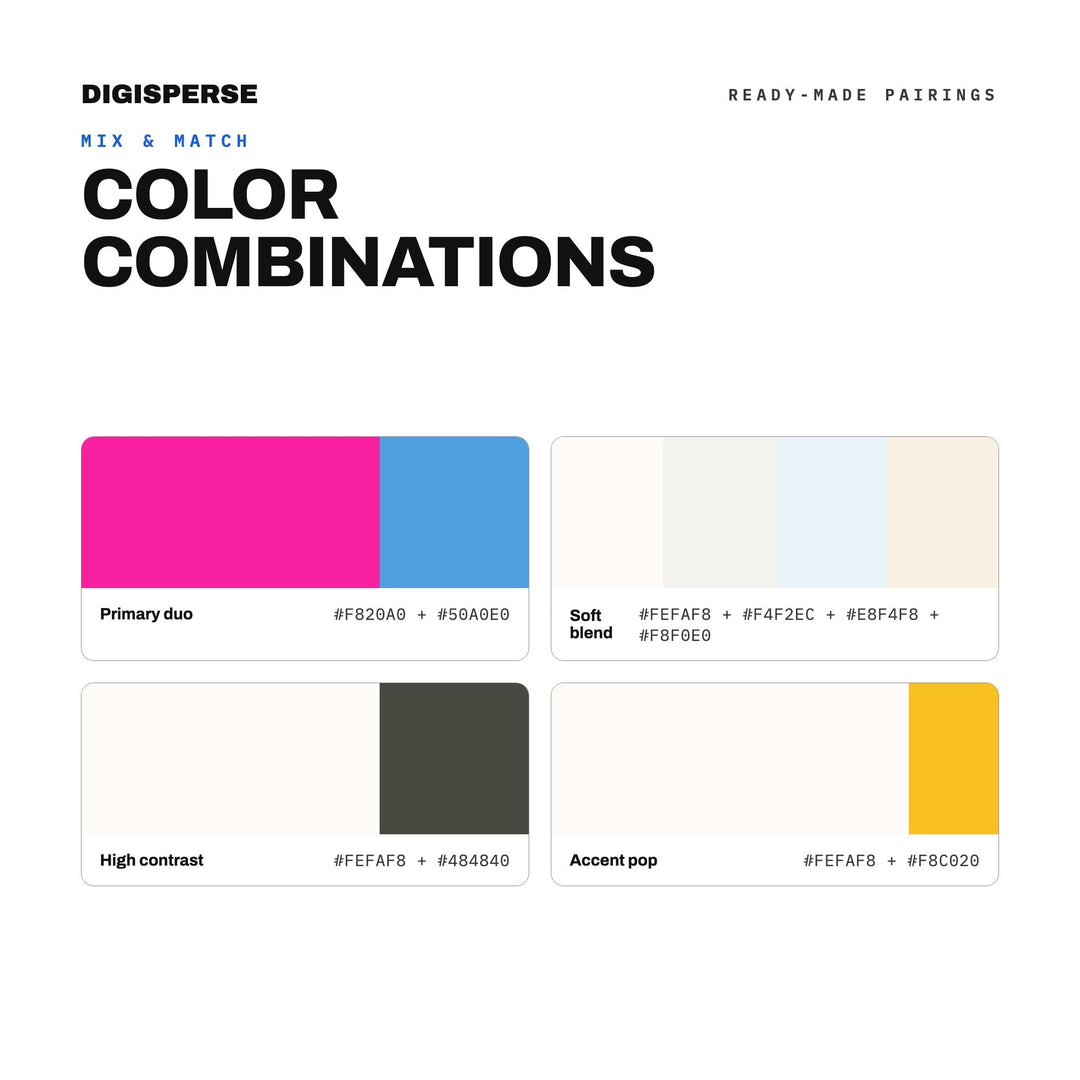 Boardwalk at Noon Color Palette | 30 Colors | Hex RGB CMYK | Procreate Swatches + ASE | Digital Download