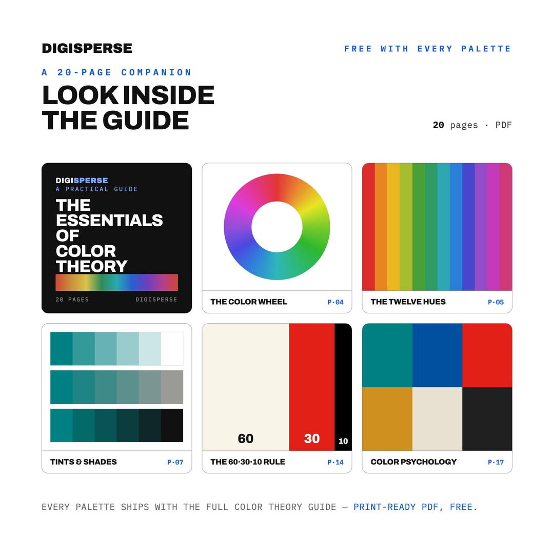 Transit Map Color Palette | 30 Curated Colors, Hex RGB CMYK (Digital Download)