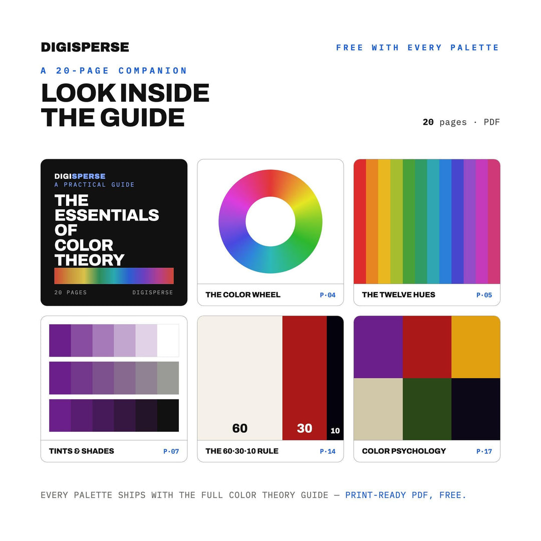 Dark Fantasy Color Palette | 30 Hex RGB CMYK Swatches (Digital Download)