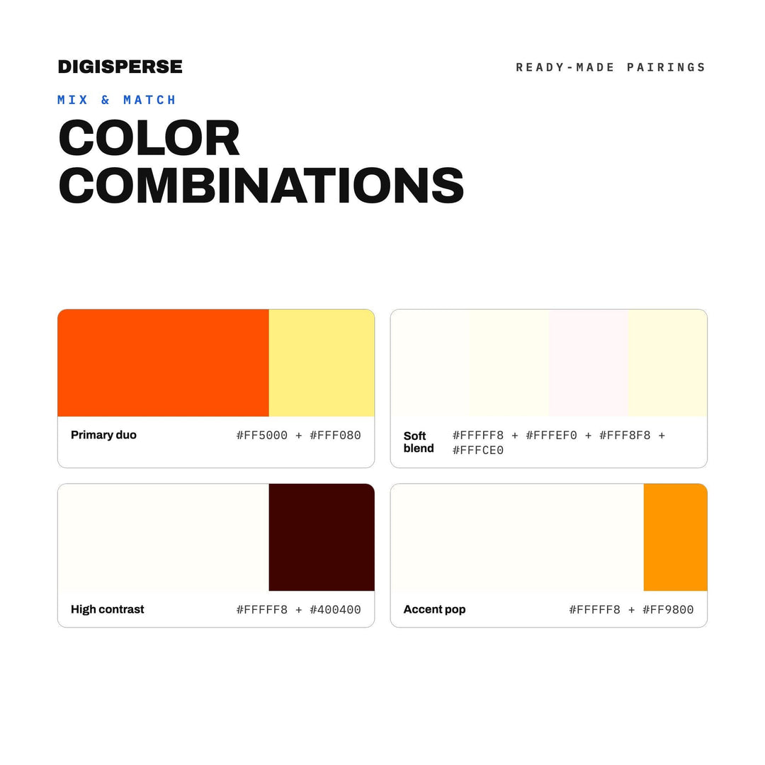 Solar Flare Color Palette | 30 Colors | Hex RGB CMYK | Color Guide | Procreate Swatches + ASE | Digital Download