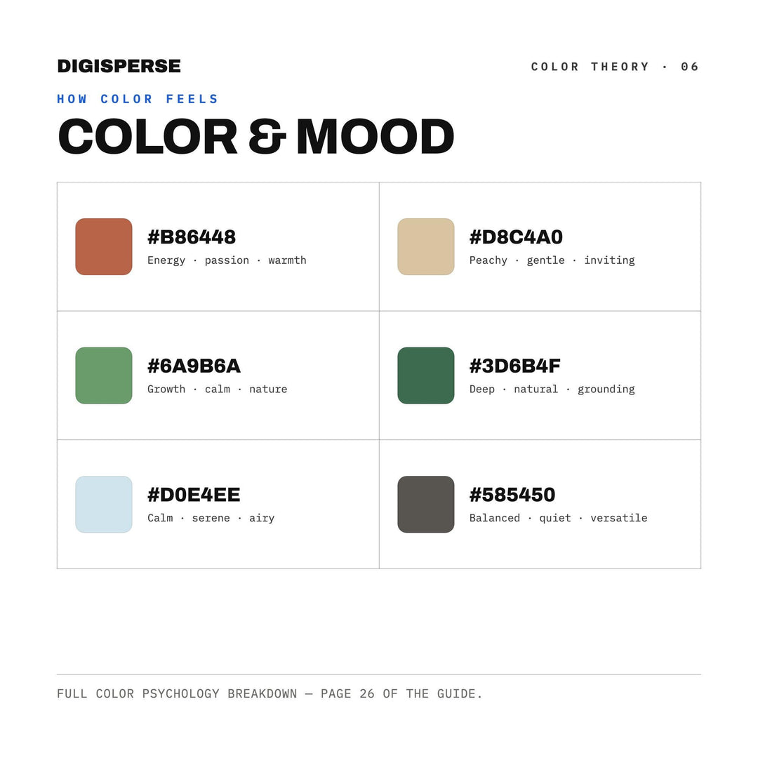 Biophilic Workspace Color Palette | 30 Colors | Hex RGB CMYK | Procreate Swatches + ASE | Digital Download