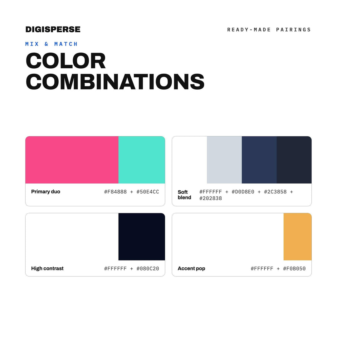 Havana Nights Color Palette | 30 Procreate Swatches, HEX, RGB, CMYK (Digital Download)