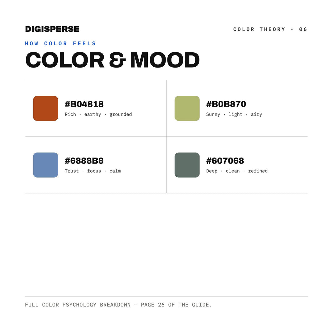 Western Frontier Color Palette | 30 Colors | Hex RGB CMYK | Color Guide | Procreate Swatches + ASE | Digital Download