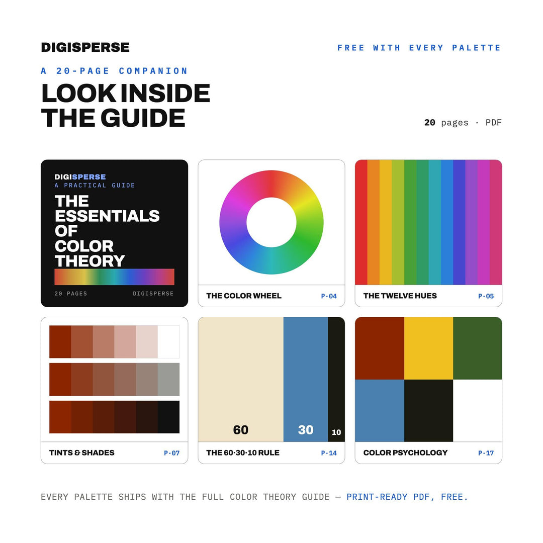 Playful Autumn Color Palette for Fall Foliage Art and Cozy Seasonal Branding, 30 Leaf Pile Amber Hues, Procreate Swatches