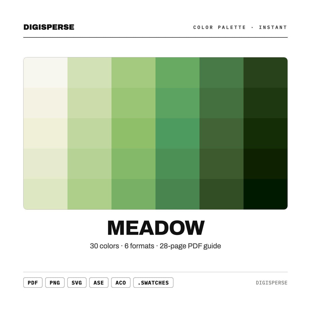 Meadow color palette — preview image 4 of 23