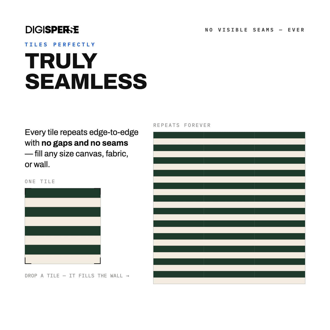 Forest Linen Rugby Hoop seamless pattern set — preview image 4 of 8