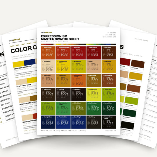 Expressionism color palette — main preview