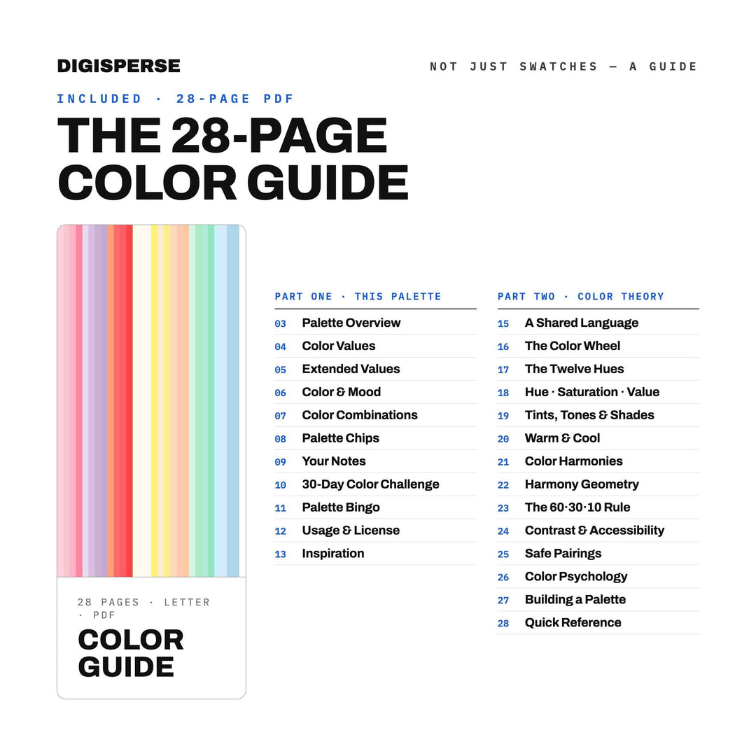 Baby's First Birthday color palette — preview image 5 of 20