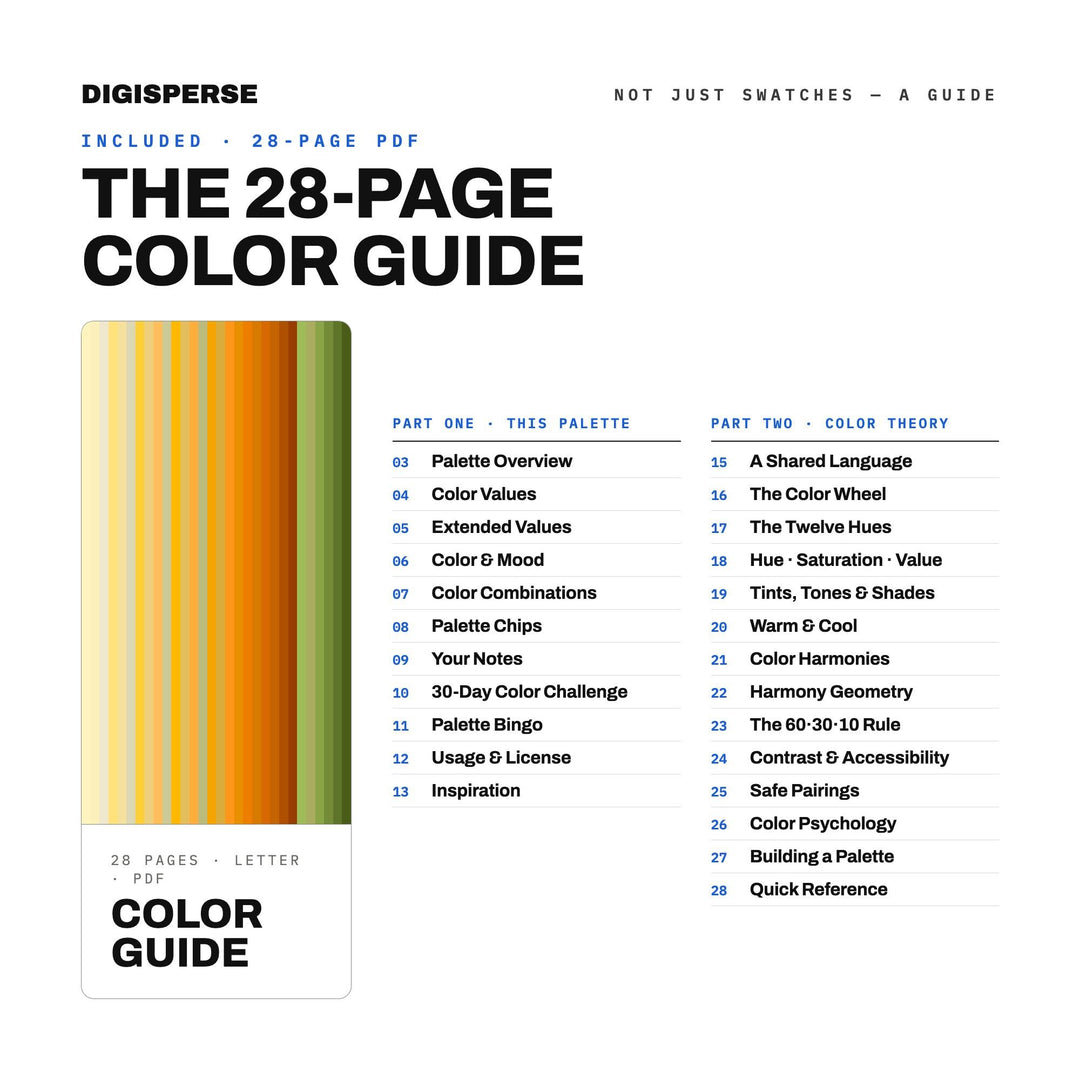 Marigold Field color palette — preview image 5 of 20
