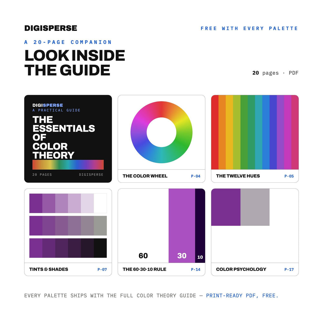 Amethyst Cave color palette — preview image 6 of 20