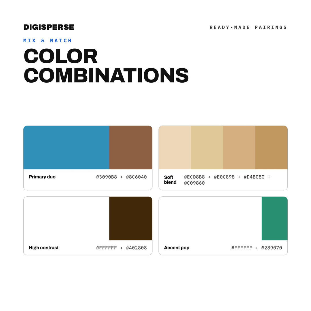 Turquoise Mesa color palette — preview image 2 of 20