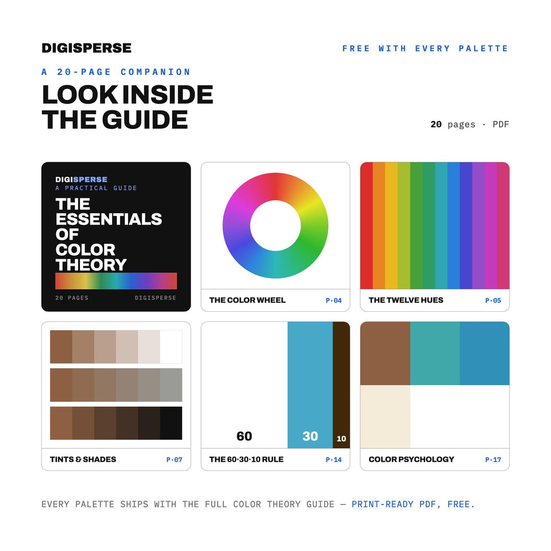 Turquoise Mesa color palette — preview image 6 of 20