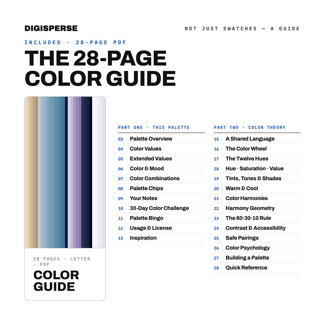 Ambient Electronic color palette — preview image 5 of 20