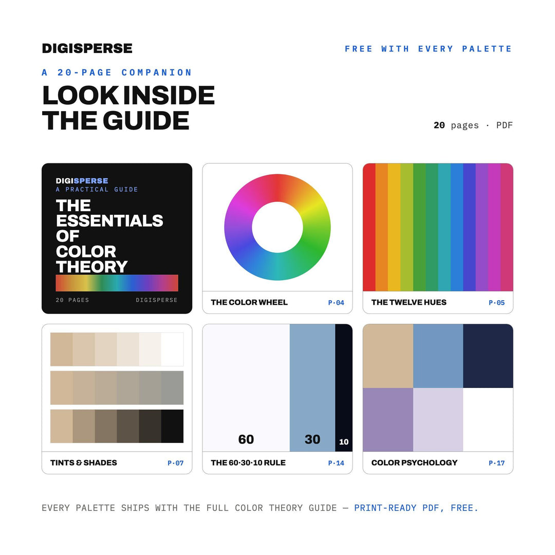 Ambient Electronic color palette — preview image 6 of 20