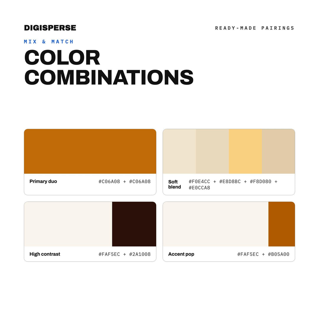 Aged Whiskey color palette — preview image 2 of 20