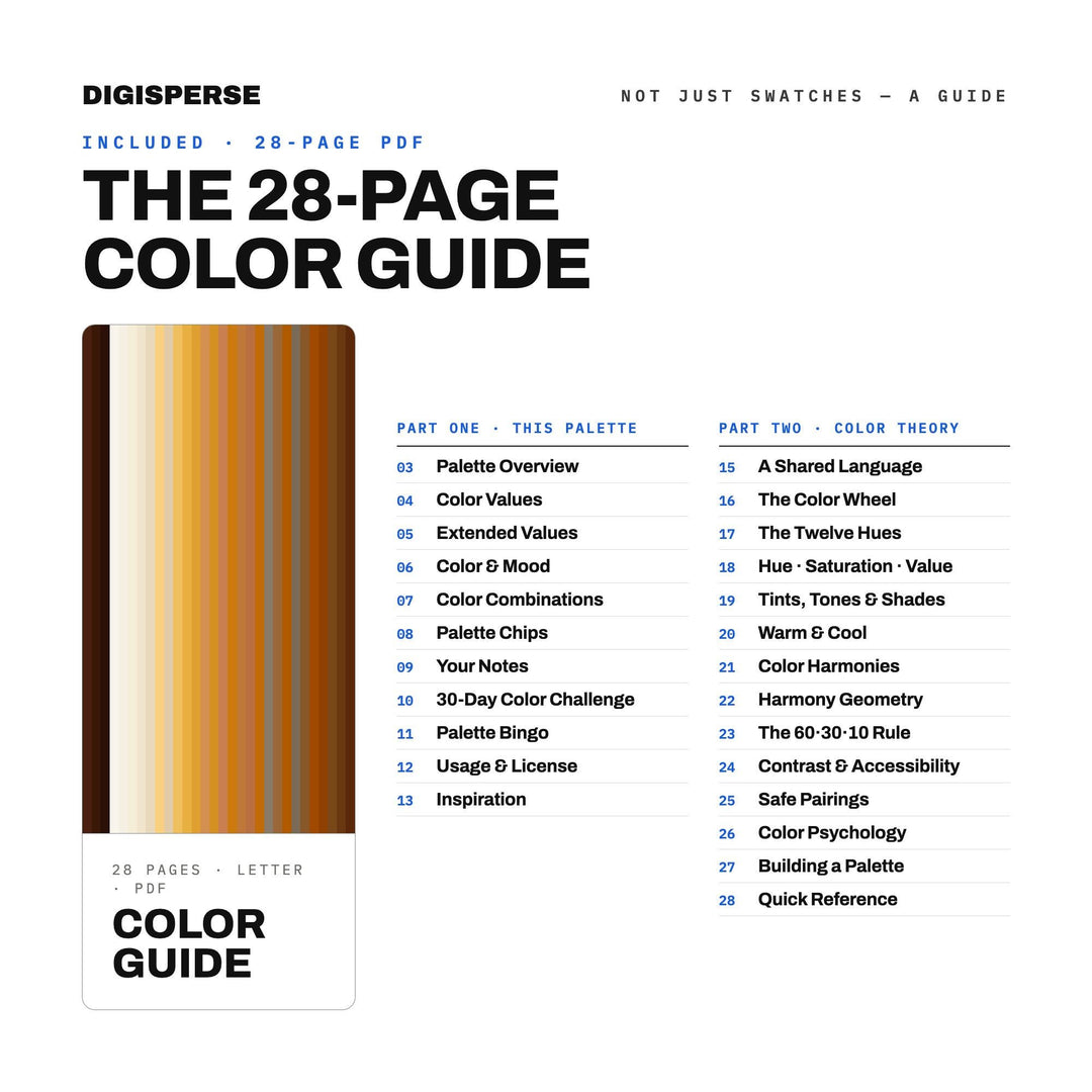 Aged Whiskey color palette — preview image 5 of 20