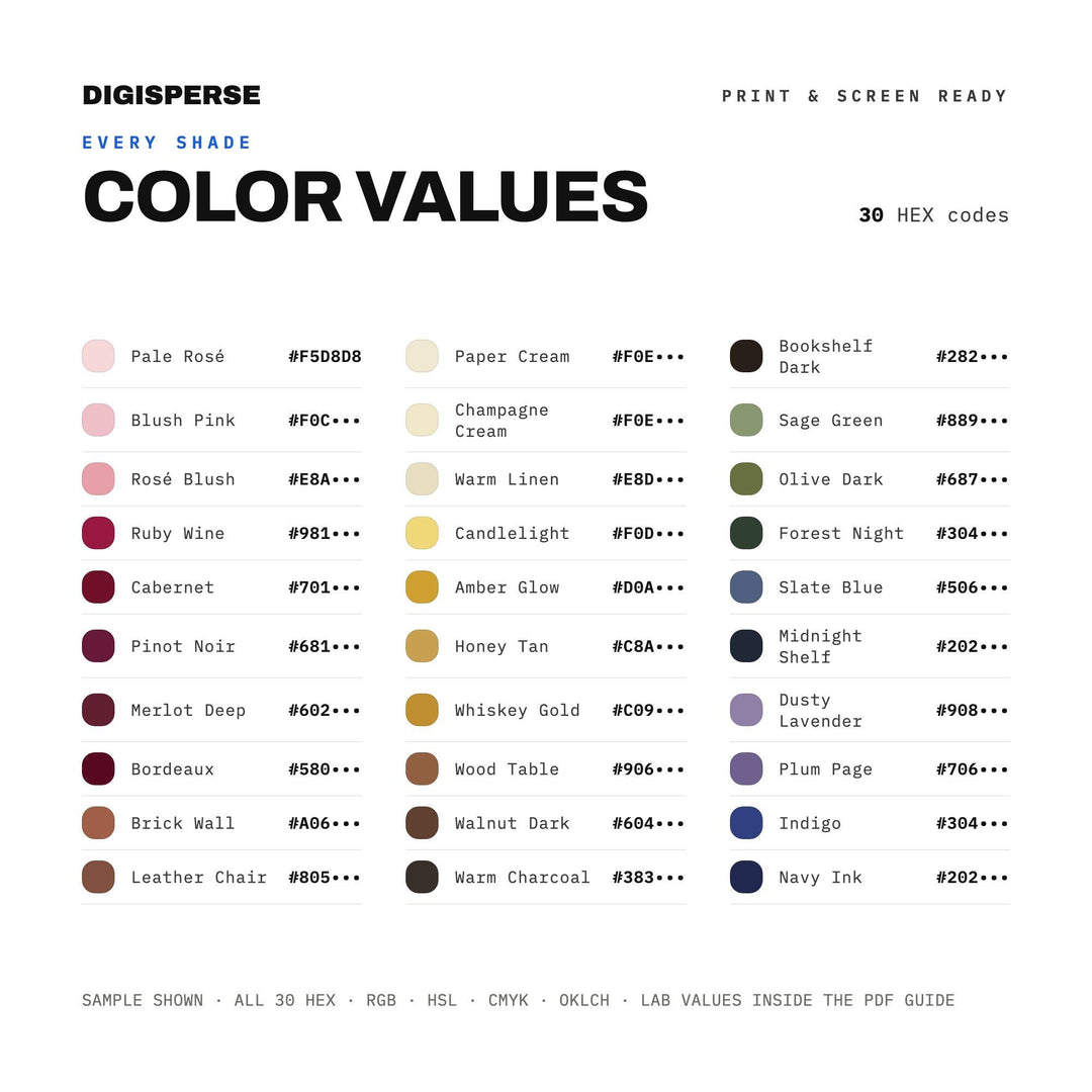 Book Club Wine Night color palette — preview image 4 of 21