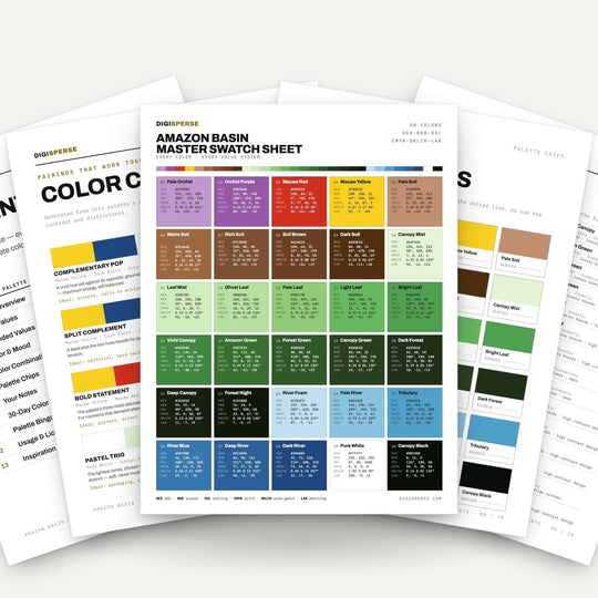 Amazon Basin color palette — main preview