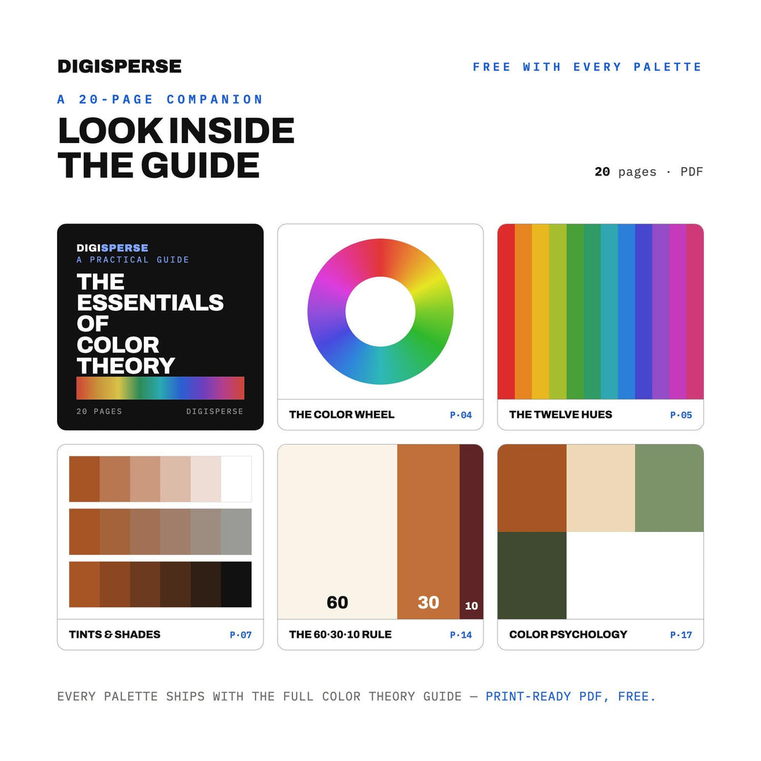 Fall Wedding Harvest color palette — preview image 6 of 20