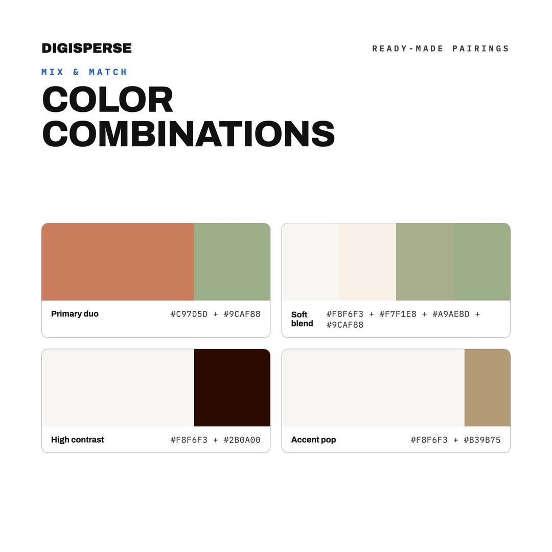 Golden Hour Nursery color palette — preview image 2 of 20