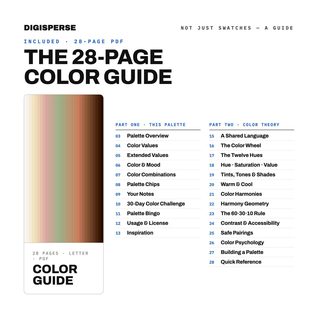 Golden Hour Nursery color palette — preview image 5 of 20