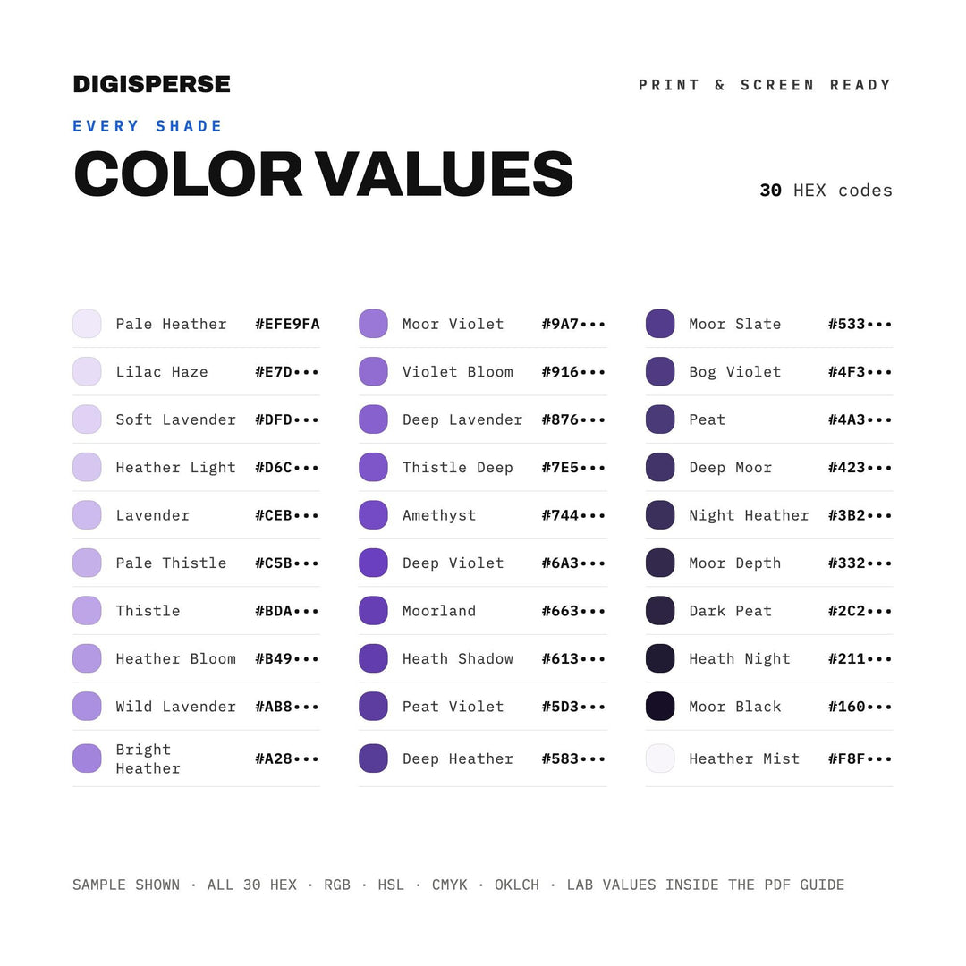 Dusk color palette — preview image 3 of 20