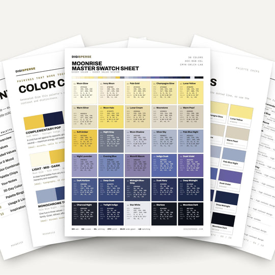 Moonrise color palette — main preview