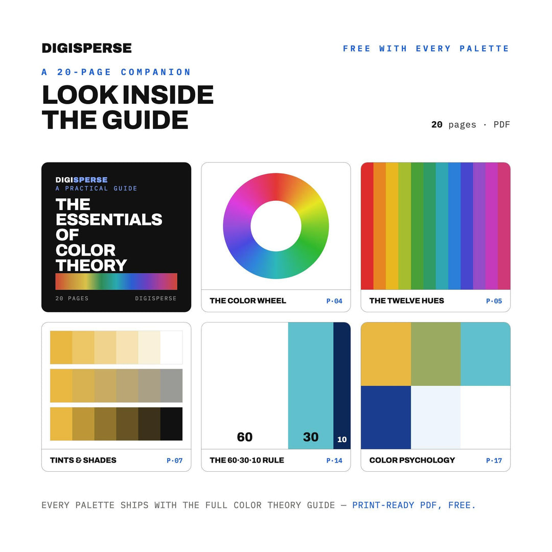 Aegean Blue color palette — preview image 6 of 20
