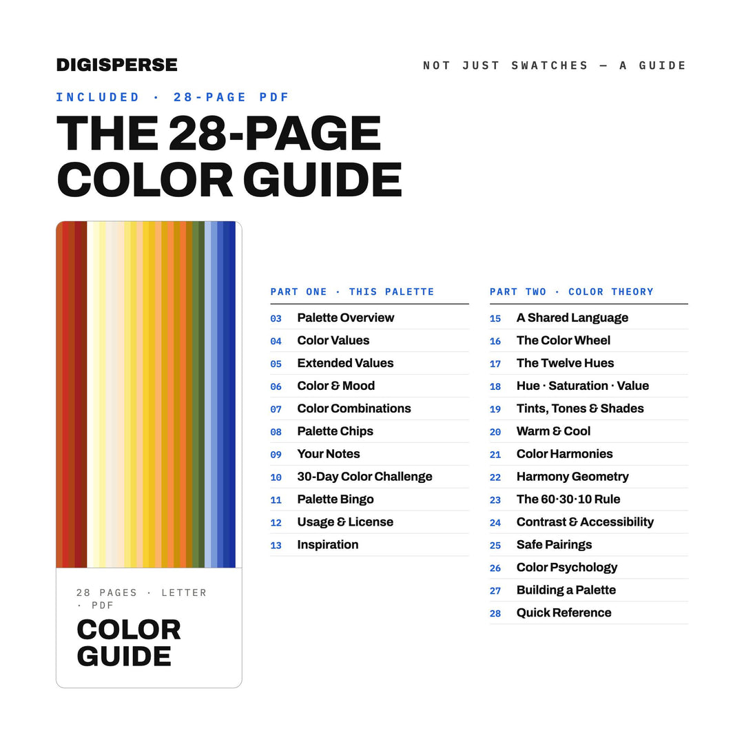 Andalusian Sun color palette — preview image 5 of 20
